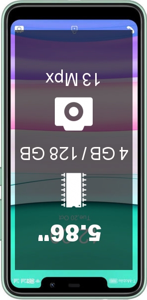 OUKITEL C22 4GB · 128GB smartphone