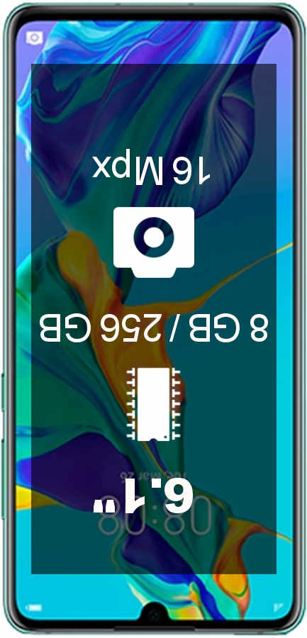 Huawei P30 8GB 256GB AL00 smartphone