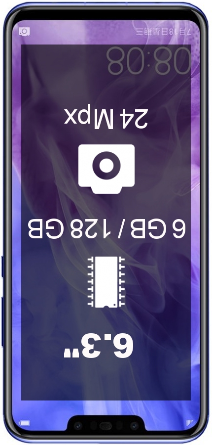 Huawei Nova 3 L29 128GB smartphone