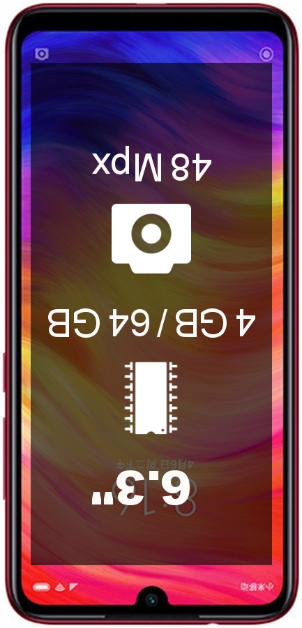 Xiaomi Redmi Note 7 Pro IN 4GB 64GB smartphone