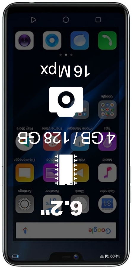Oppo A3 PADM00 smartphone