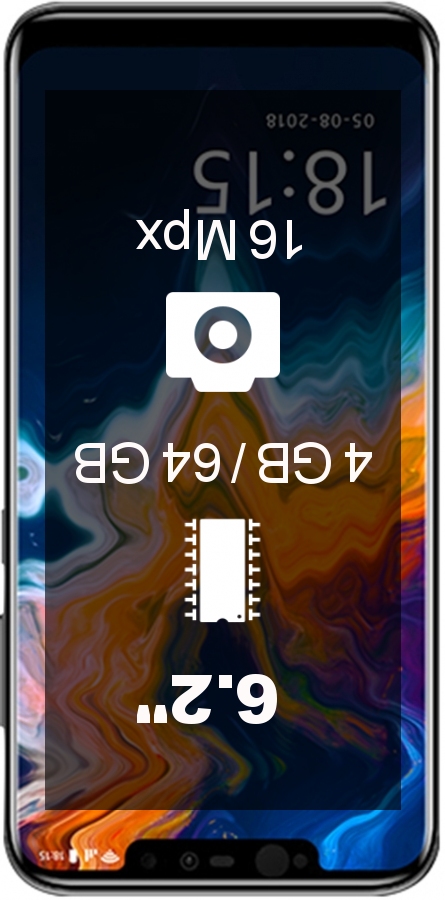 BQ -6200L Aurora smartphone