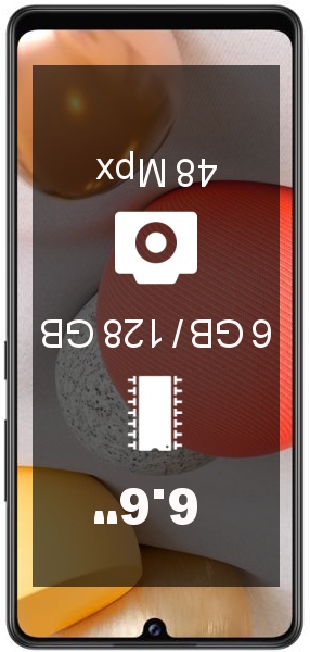 Samsung Galaxy A42 5G 6GB · 128GB · SM-A426B smartphone