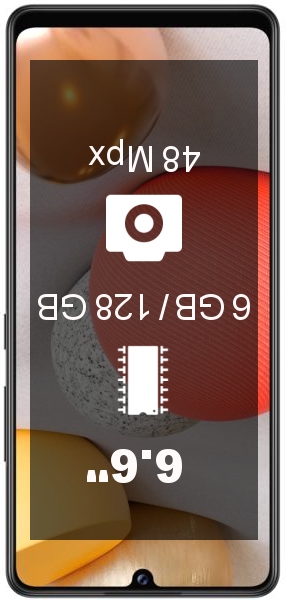 Samsung Galaxy A42 5G 6GB · 128GB · SM-A426B smartphone