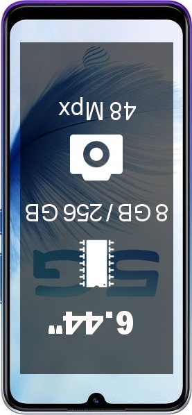 Vivo S6 8GB · 256GB smartphone