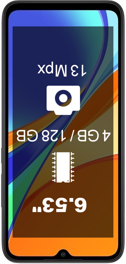 Xiaomi Redmi 9C 4GB · 128GB · NFC smartphone