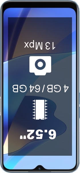 Oppo a16 4GB · 64GB smartphone