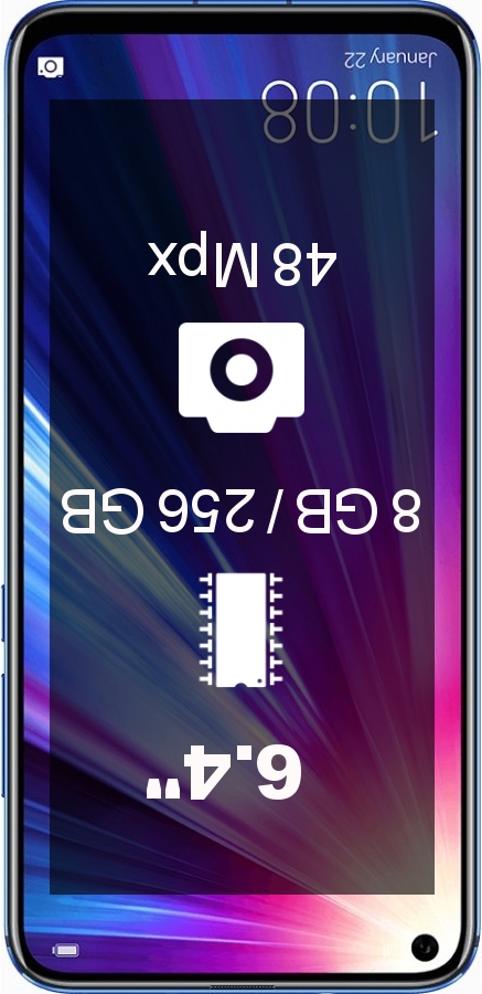 Huawei Honor View 20 PCT-AL10 8GB 256GB smartphone