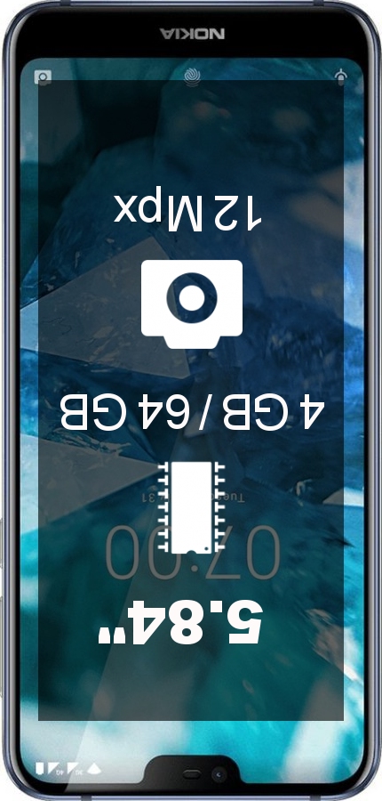 Nokia 7.1 TA-1095 64GB smartphone