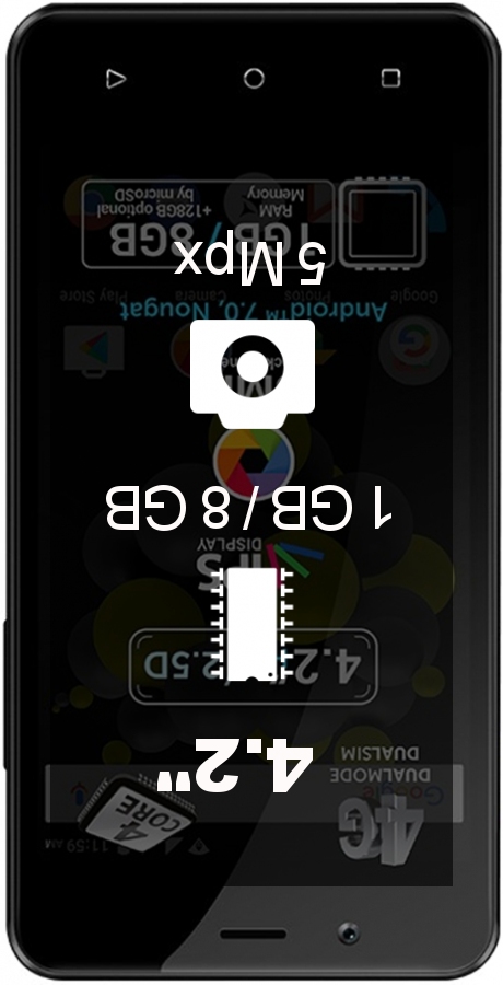 Allview P4 Quad smartphone