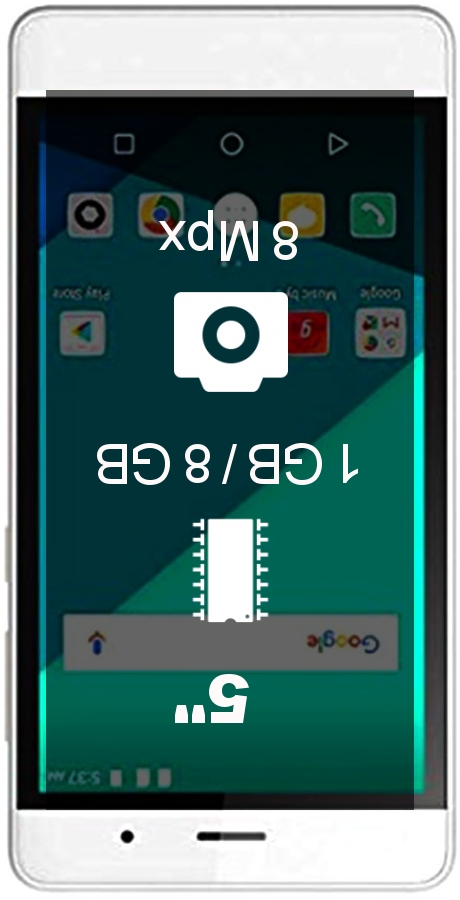 Micromax Spark 4G 1GB 8GB smartphone