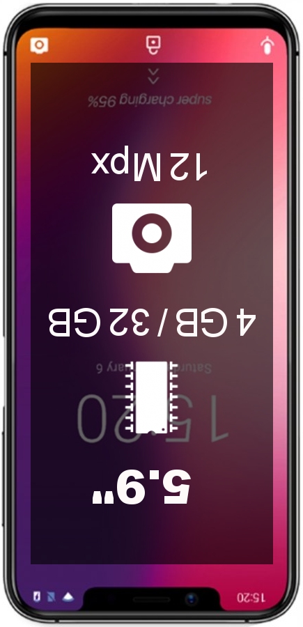 UMiDIGI One 4GB 32GB smartphone