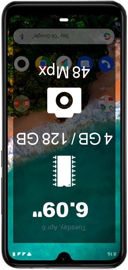 Xiaomi Mi A3 4GB 128GB smartphone