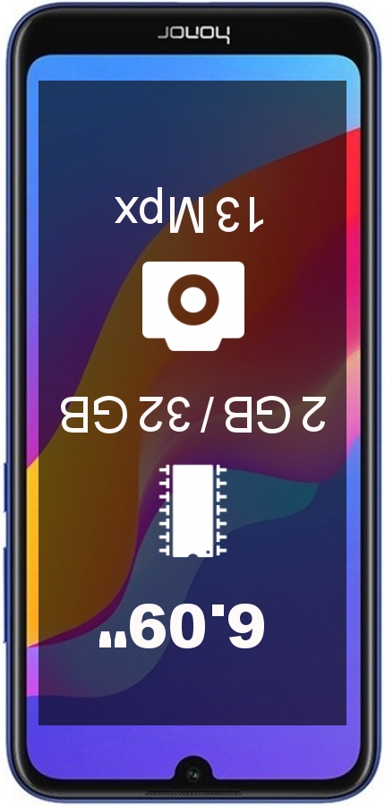 Huawei Honor 8A L29 2GB 32GB smartphone