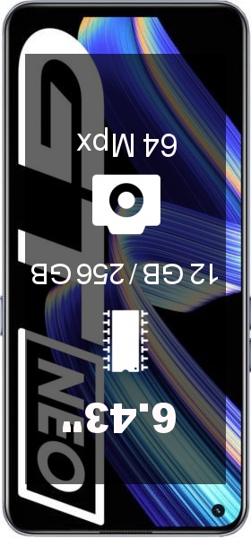 Realme GT Neo 12GB · 256GB smartphone