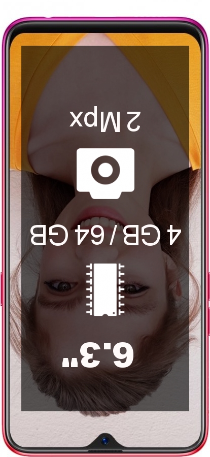 Oppo F9 CN 4GB smartphone