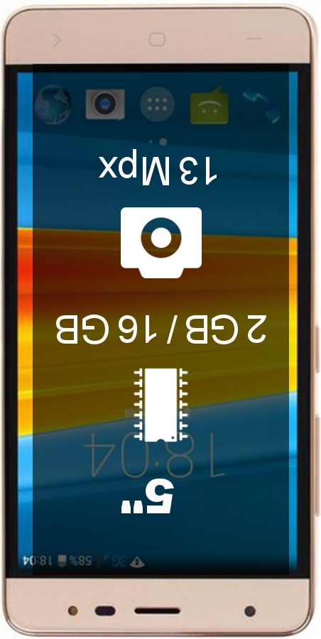 DEXP Ixion X150 Metal smartphone
