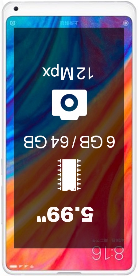 Xiaomi Mi Mix 2s 6GB 64GB smartphone