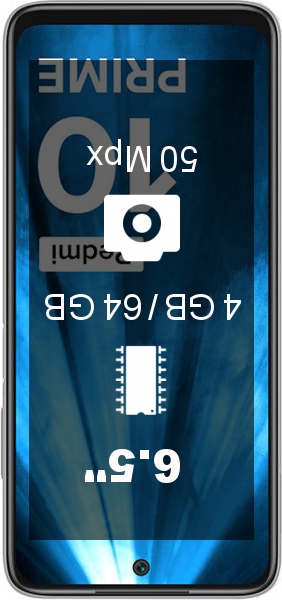 Xiaomi Redmi 10 Prime 4GB · 64GB smartphone