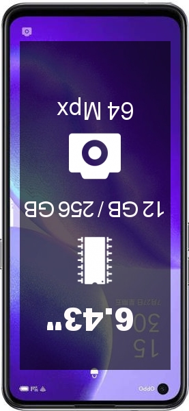 Oppo Reno5 5G 12GB · 256GB smartphone
