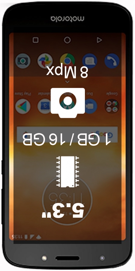 Motorola Moto E5 Play Android Oreo (Go Edition) smartphone