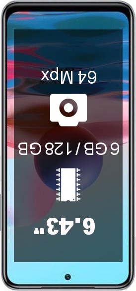 Xiaomi Redmi Note 10S 6GB · 128GB smartphone
