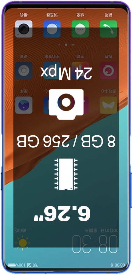Nubia X 8GB 256GB smartphone