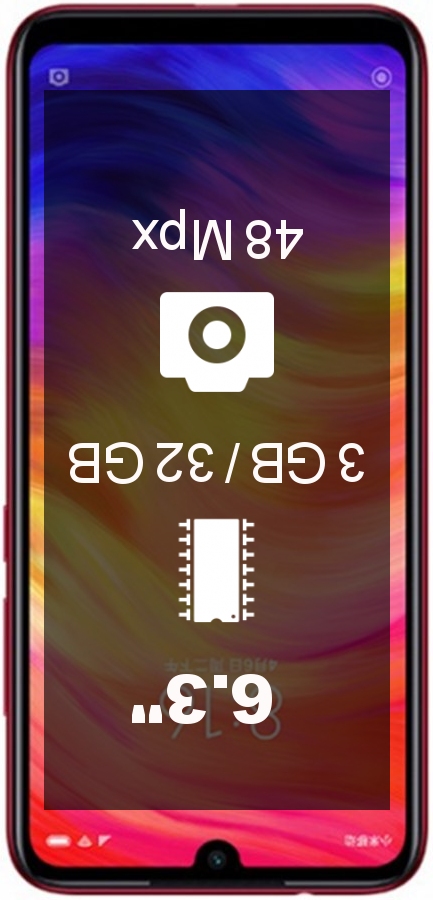 Xiaomi Redmi Note 7 TW 3GB 32GB smartphone