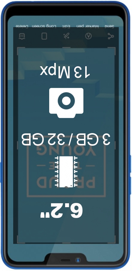 Realme C1 3GB 32GB smartphone