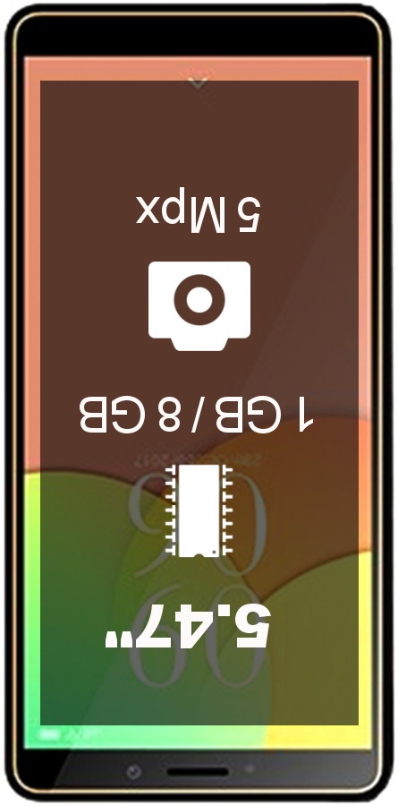 Elephone A2 1GB 8GB smartphone
