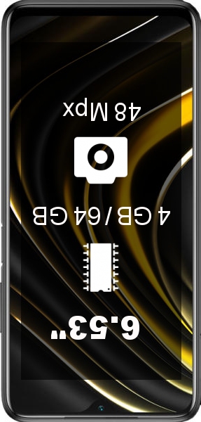 Poco M3 4GB · 64GB smartphone