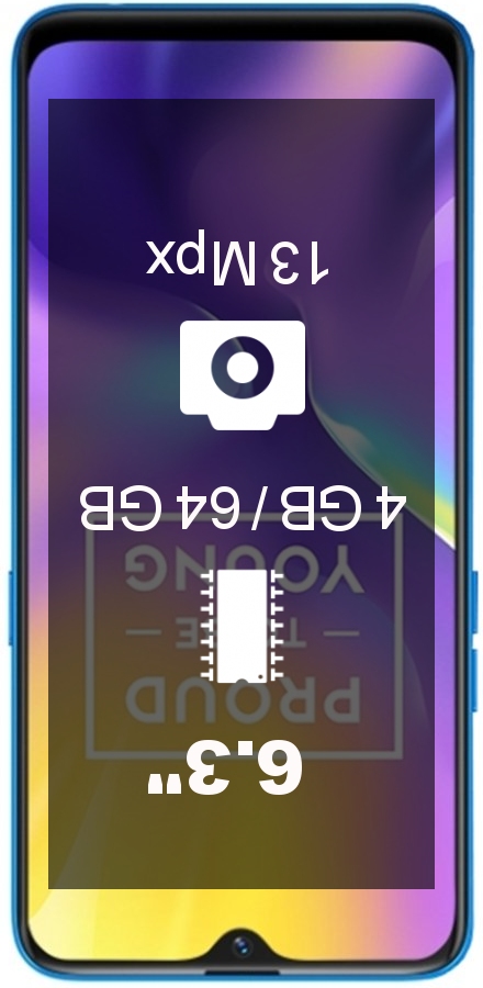 Realme U1 4GB 64GB smartphone