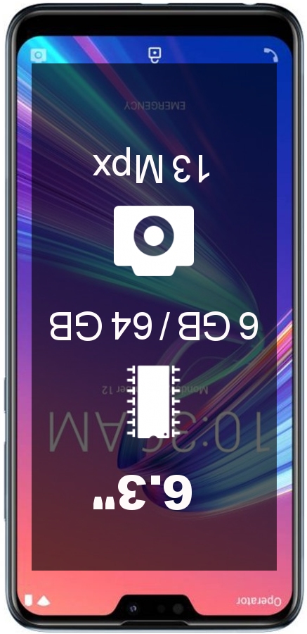 ASUS ZenFone Max Pro (M2) 6GB 64GB ZB631KL smartphone