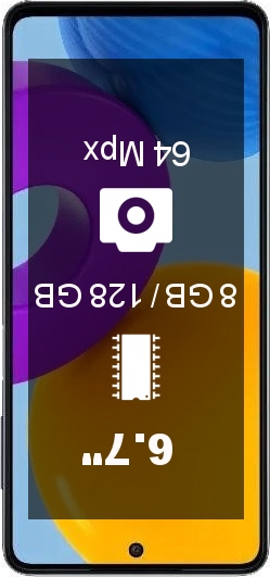 Samsung Galaxy M52 5G 8GB · 128GB smartphone