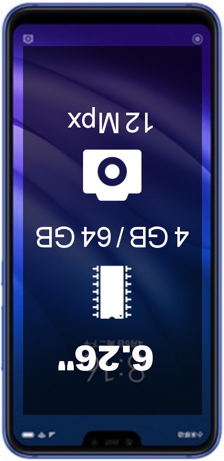 Xiaomi Mi8 Lite 6GB 64GB smartphone