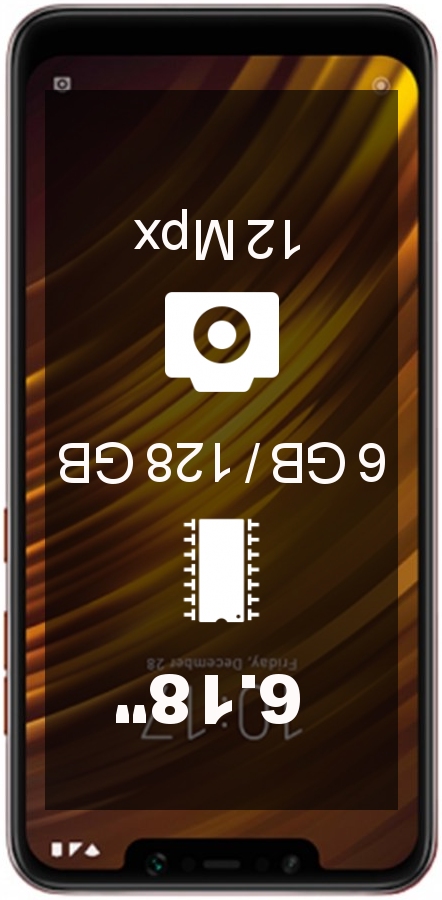 Xiaomi Poco F1 128GB smartphone