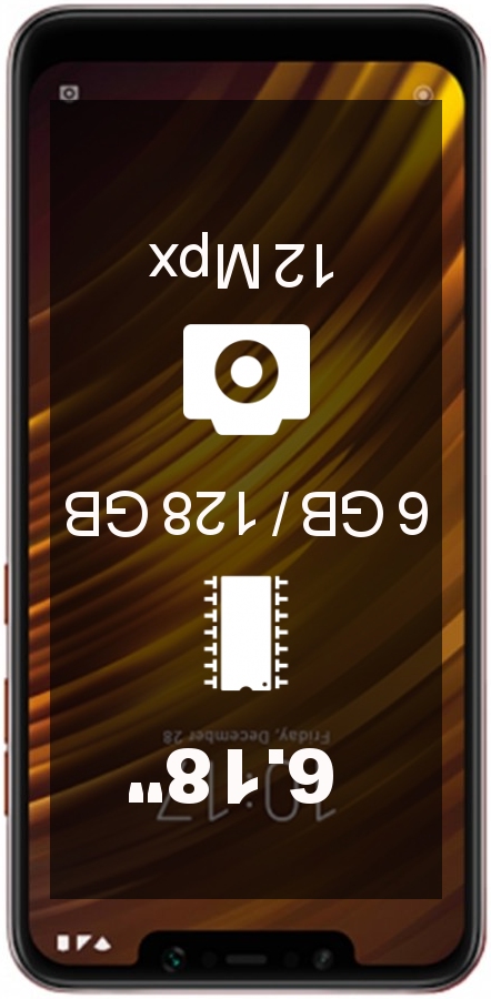 Xiaomi Poco F1 128GB smartphone