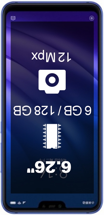 Xiaomi Mi8 Lite 6GB 128GB smartphone