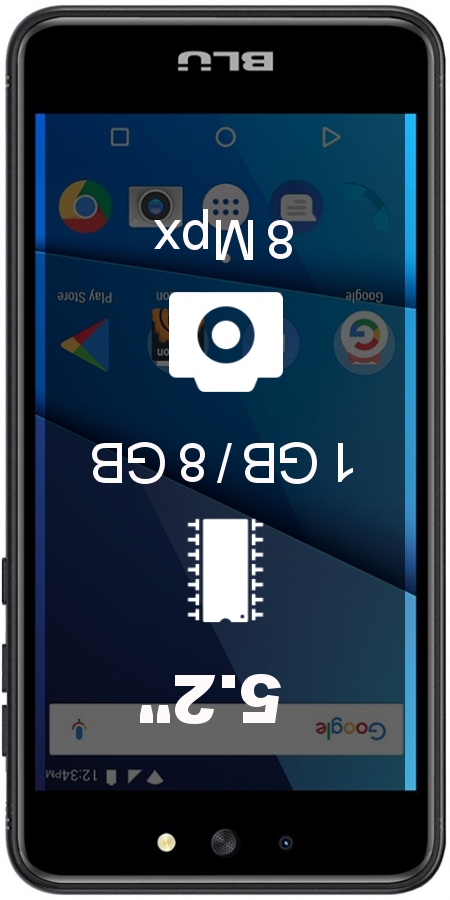 BLU Advance 5.2 HD smartphone
