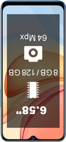 Vivo Y53s 8GB · 128GB smartphone
