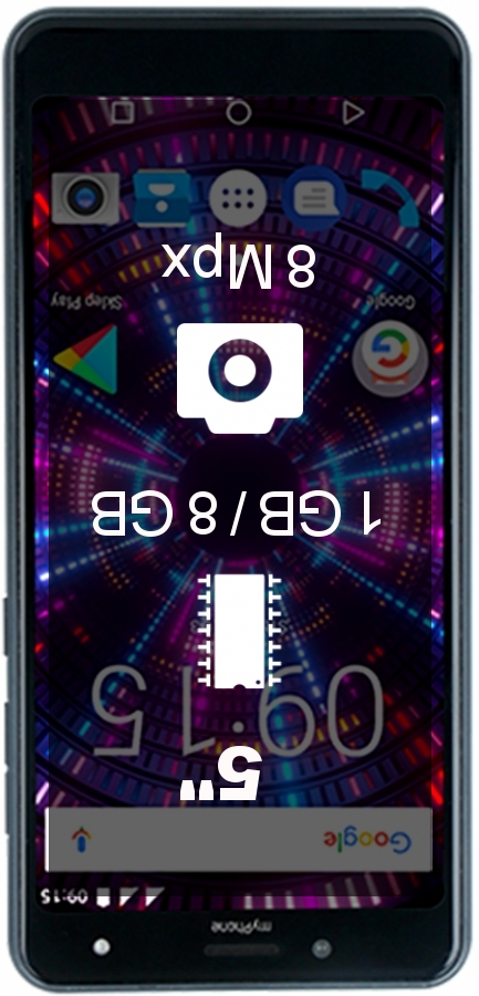 MyPhone Fun 18x9 smartphone