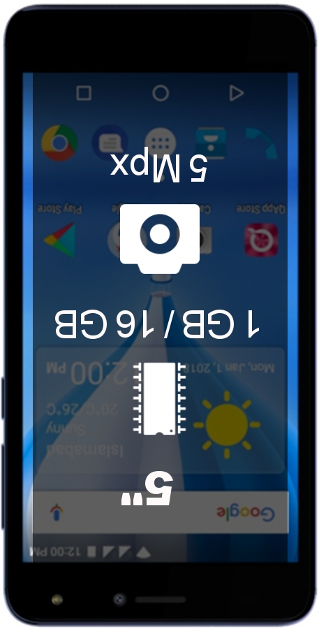 QMobile Blue 5 smartphone