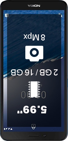 Nokia C3 2GB · 16GB smartphone