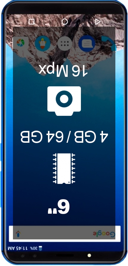 Vernee X1 4GB 64GB smartphone
