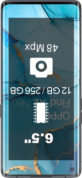 Oppo Find X2 Neo 12GB · 256GB smartphone
