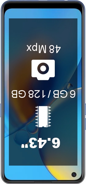 Oppo F19 6GB · 128GB smartphone