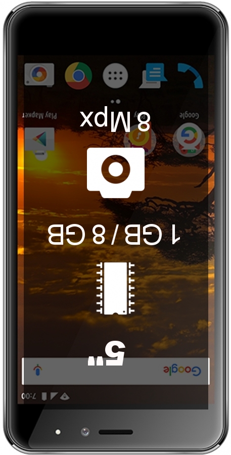 Vertex Impress Lion 3G smartphone