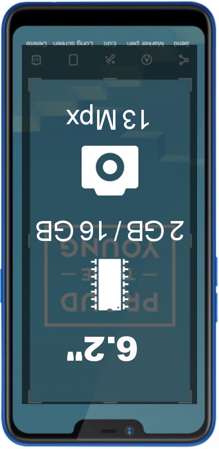 Realme C1 2GB 16GB smartphone