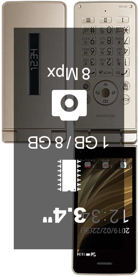 Sharp Aquos SH-02L smartphone