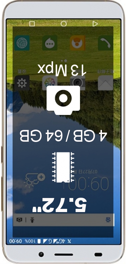 Philips S562Z smartphone